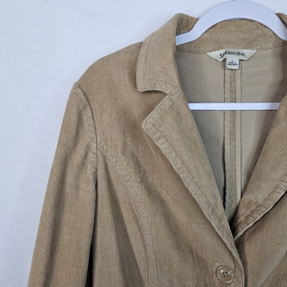 St. John's bay vtg y2k corduroy blazer jacket sz L - Picture 5 of 5